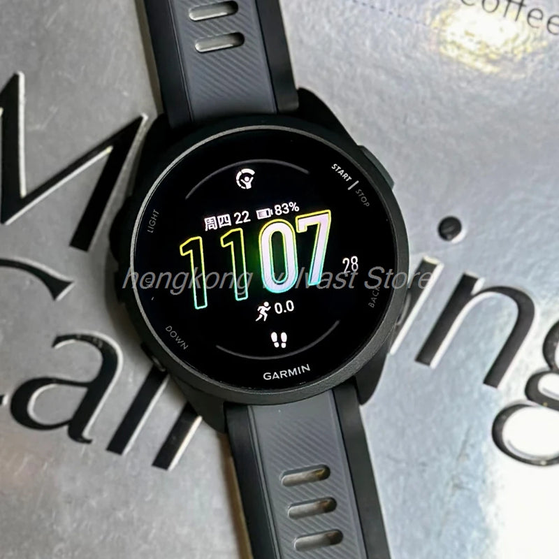 Garmin Forerunner 165 GPS Smartwatch – Tela AMOLED, 11 Dias de Bateria, Monitoramento de Corrida e Recuperação