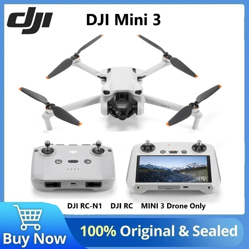 DJI Mini 3 – Lightweight Foldable 4K HDR Camera Drone | Original
