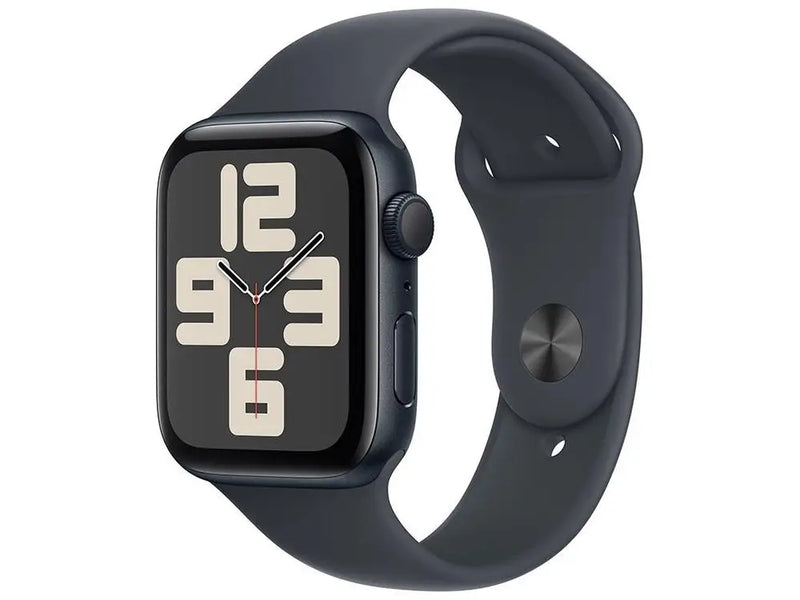 Apple Watch SE 44mm (GPS) – Alumínio Midnight + Pulseira Esportiva Midnight M/G