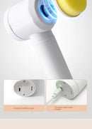 Escova Elétrica Sem Fio Multiuso – Limpadora Potente para Cozinha, Banheiro e Louças