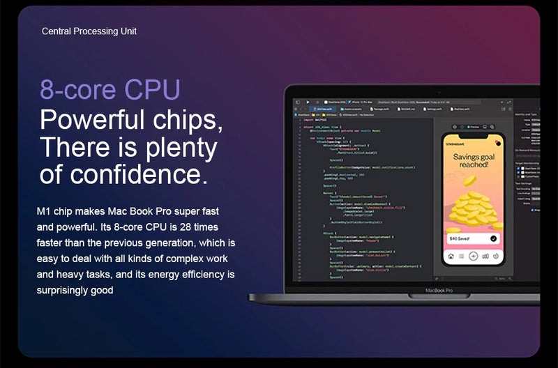 Apple MacBook Pro M1 (Chip) 13.3" – 8GB/16GB RAM, 256GB – 1TB SSD